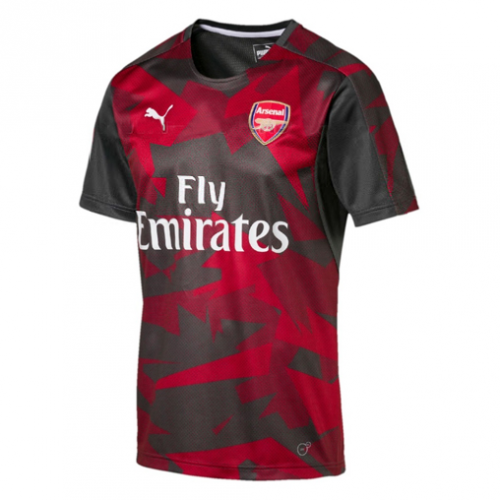 Arsenal Training Shirt 2017/18 Red Navy